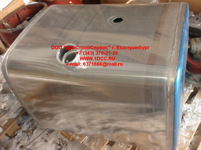 Бак топливный 400 литров (D-образный) SH SHAANXI / Shacman (ШАНКСИ / Шакман) DZ9114550711 фото 1 Комсомольск-на-Амуре