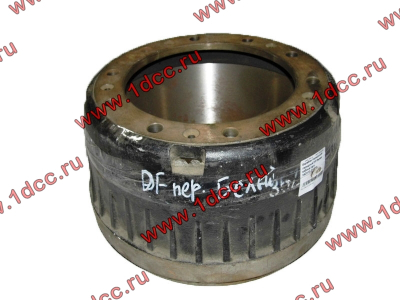 Барабан тормозной передний DF белая кабина DONG FENG (ДОНГ ФЕНГ) 35ZD10-01075 для самосвала фото 1 Комсомольск-на-Амуре