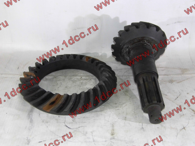 Коническая пара заднего редуктора (28х17, i-5.73, длинный хвостик) H HOWO (ХОВО) 199012320177 фото 1 Комсомольск-на-Амуре