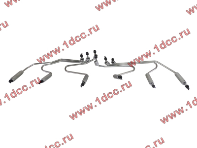 Трубки высокого давления на форсунки H3, комплект 6шт HOWO (ХОВО) VG1540080040 фото 1 Комсомольск-на-Амуре