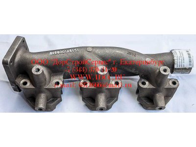 Коллектор выпускной задняя часть, двигатель WP10(336) SHAANXI / Shacman (ШАНКСИ / Шакман) 612600115151 фото 1 Комсомольск-на-Амуре