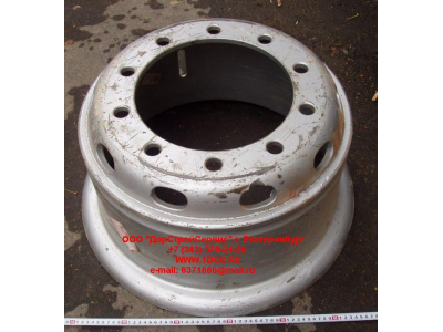 Диск колесный R20х8,5 10 отв. H2/H3/SH HOWO (ХОВО) WG9112610062 фото 1 Комсомольск-на-Амуре