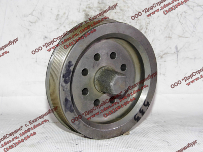 Шкив коленвала (ручейковый) H3 HOWO (ХОВО) VG2600020252 фото 1 Комсомольск-на-Амуре