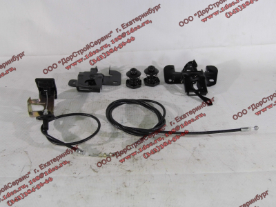 Замок капота (комплект L+R) DF DONG FENG (ДОНГ ФЕНГ) 5301609-C0100+5301610-C01 для самосвала фото 1 Комсомольск-на-Амуре