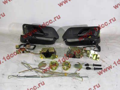 Ремкомплект замков на две двери (ручки внутренние, замки, ключи, тяги) F FAW (ФАВ)  для самосвала фото 1 Комсомольск-на-Амуре