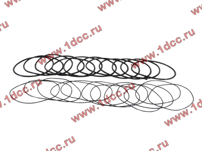 Кольцо уплотнительное гильзы цилиндра (комплект 12 тонких и 12 толстых) двигатель TD226B6G Lonking CDM (СДМ) 01153804/01153805 фото 1 Комсомольск-на-Амуре